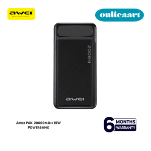 Awei P6K 20000mAh Double USB Output Power Bank