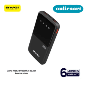 Awei P10K 10000mAh 22.5W PD Fast Charge Power Bank
