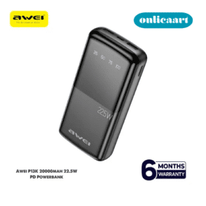 Awei P13K 22.5W PD Powerbank 20000mAh Fast Charging